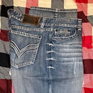 Men’s Rock&Roll Cowboy Jeans size 40x34 Relaxed Bootcut